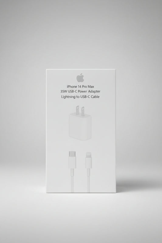 Apple Cargador iPhone 14 Pro Max 35W