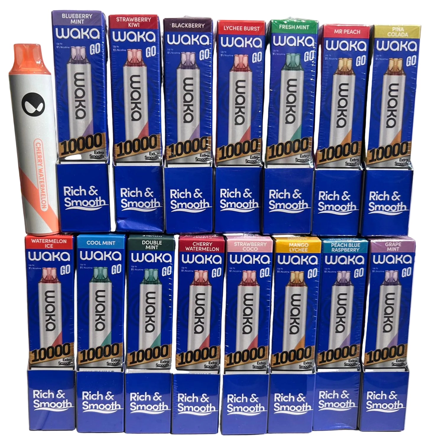 WAKA SMASH GO 10,000 PUFFS